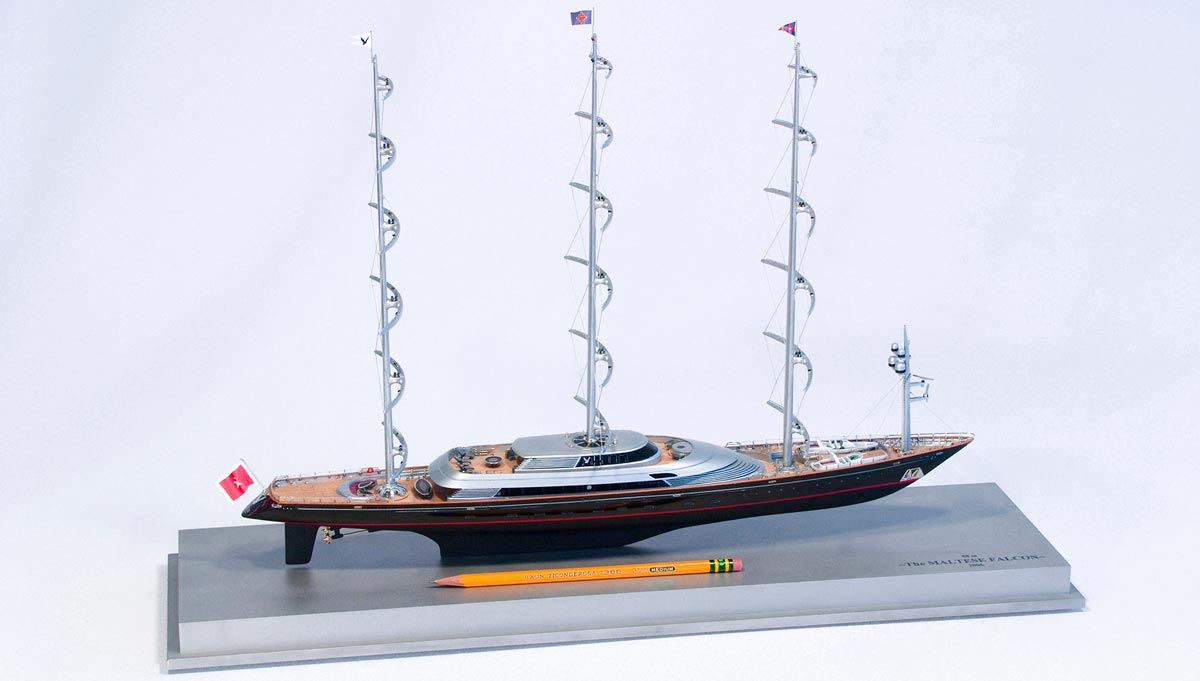 Behind the scenes with a master model yacht craftsman