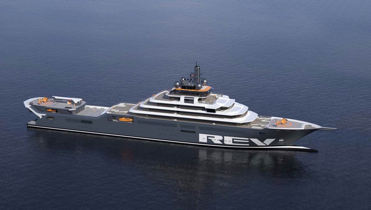 Designing a superyacht destined for scientific discovery