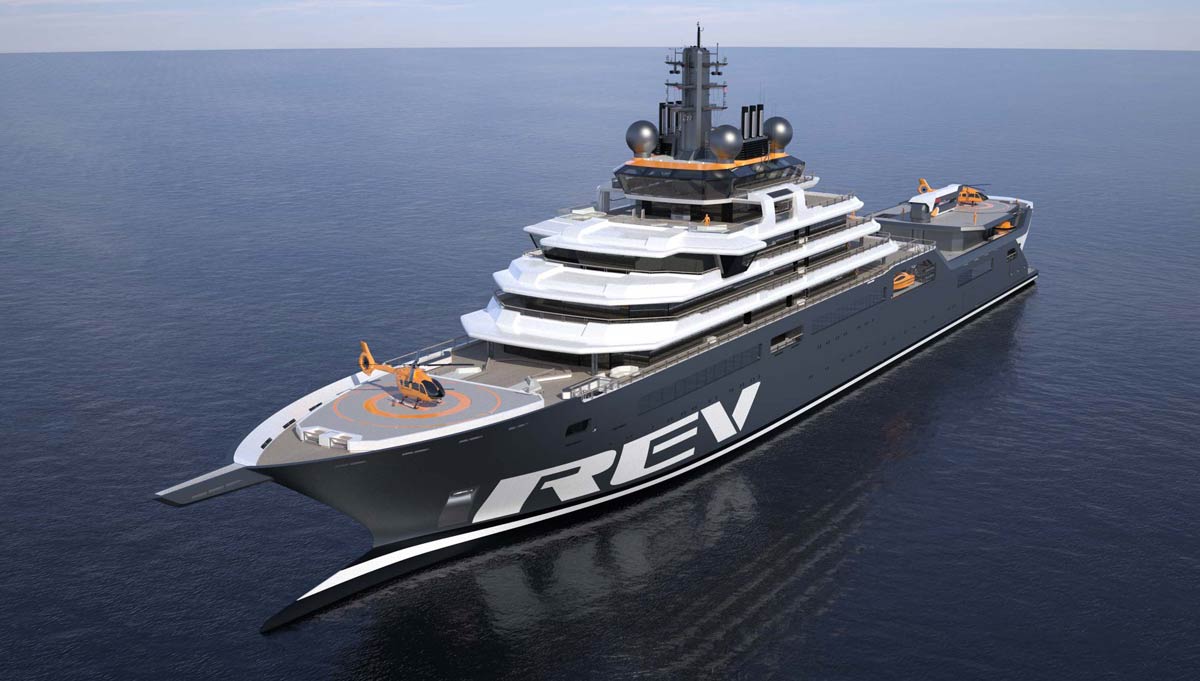 Designing a superyacht destined for scientific discovery