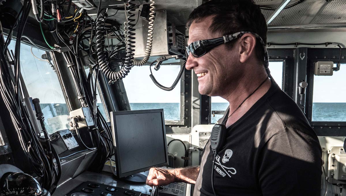 From superyacht captain to sea shepherd