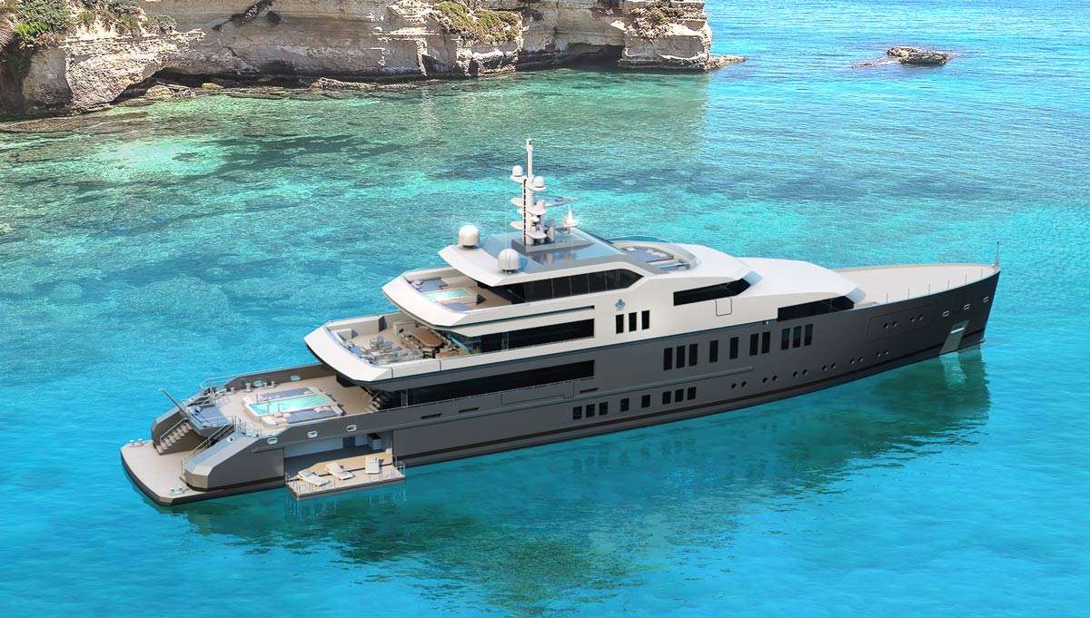 A superyacht with sustainable intentions