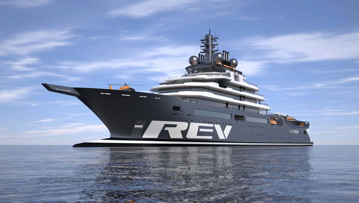 A superyacht with power and purpose