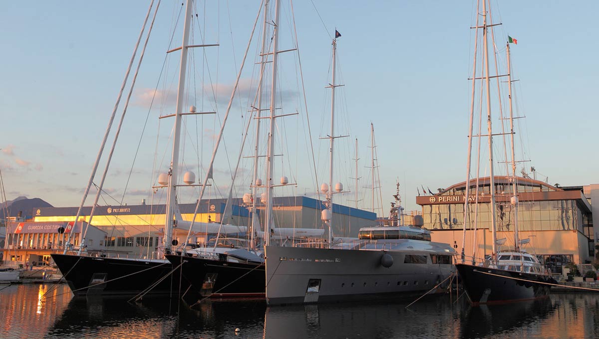 A town transformed by superyachts