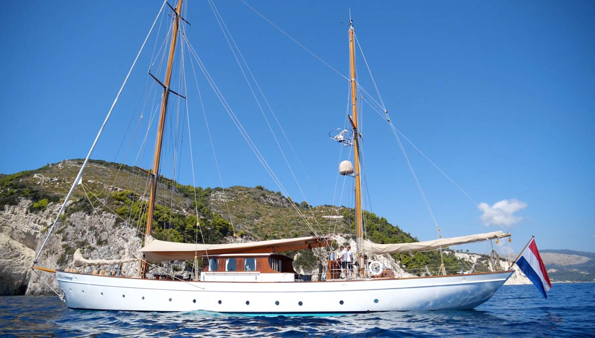A classic yacht built for timeless adventure