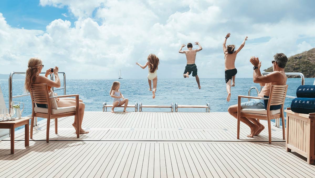Superyachts made for sharing